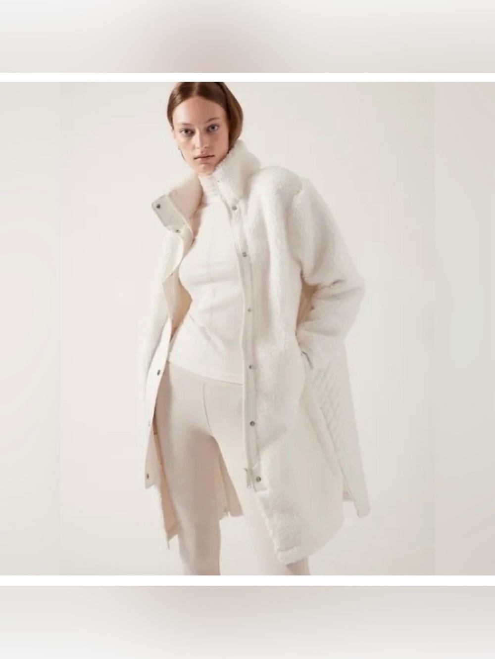Athleta Cozy Day Hybrid Coat